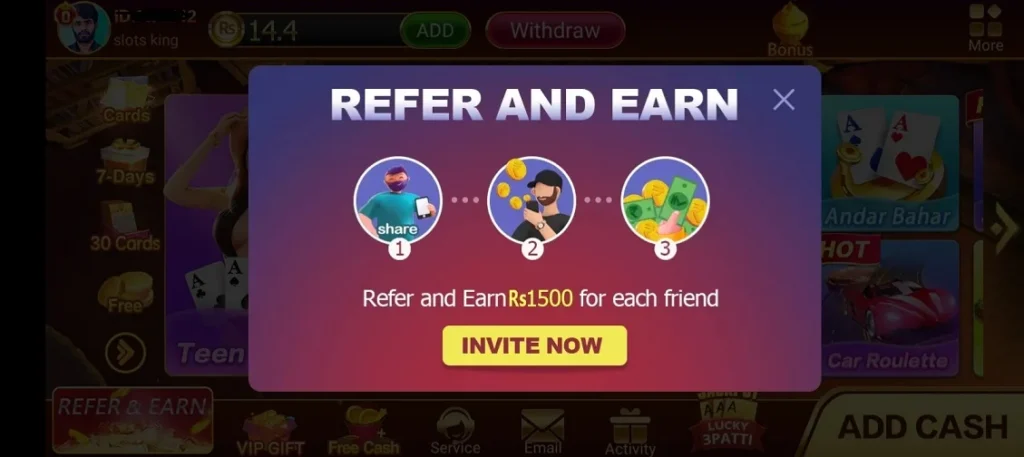 refer and earn image